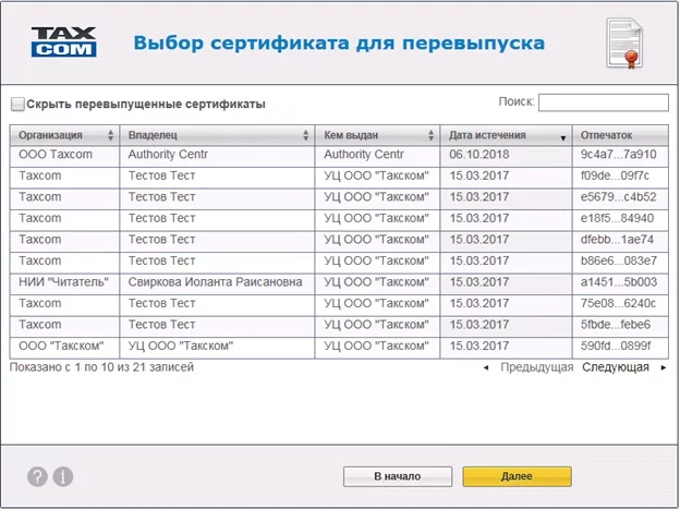 Как обновить электронную подпись | Такском